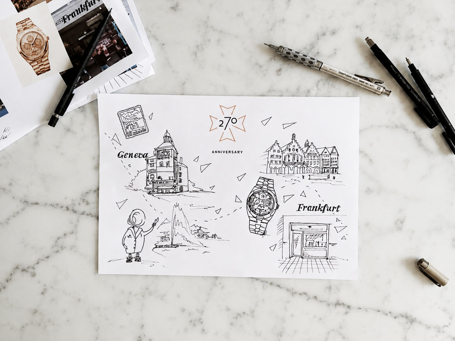Vacheron Constantin — Journey Postcard — b&n
