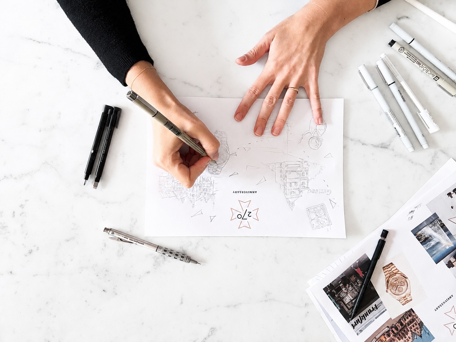 Vacheron Constantin — Journey Postcard — process