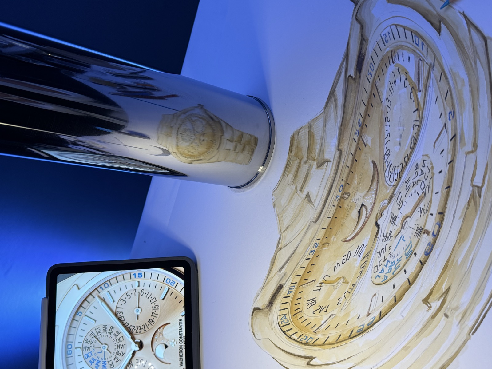 Vacheron Constantin Frankfurt — Overseas drawing and iPad